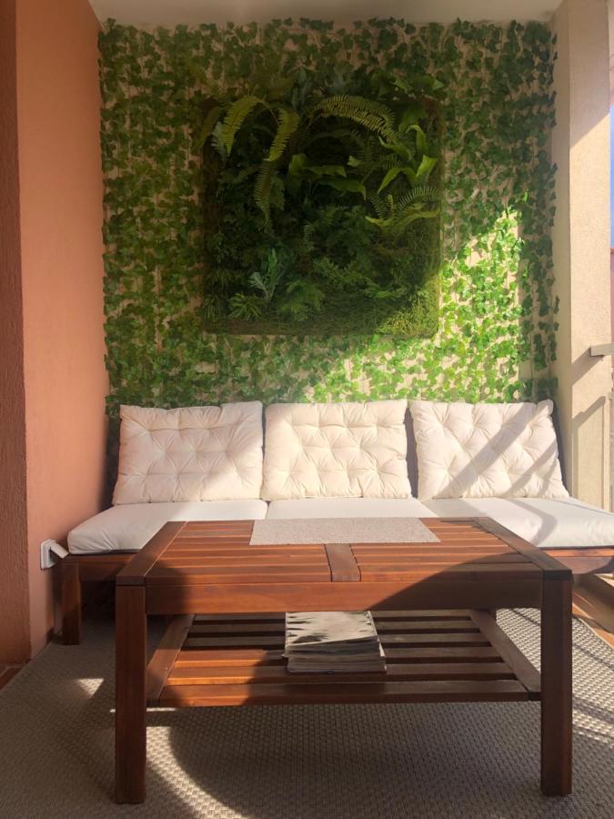 2P Terrasse vue piscine et jardin tropical La Croix Valmer Extérieur photo